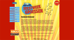 Desktop Screenshot of feestweekgroessen.nl